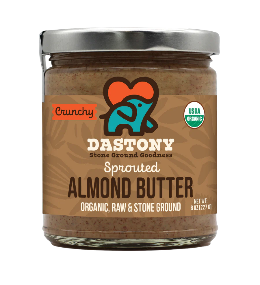 Crunchy Sprouted Almond Butter