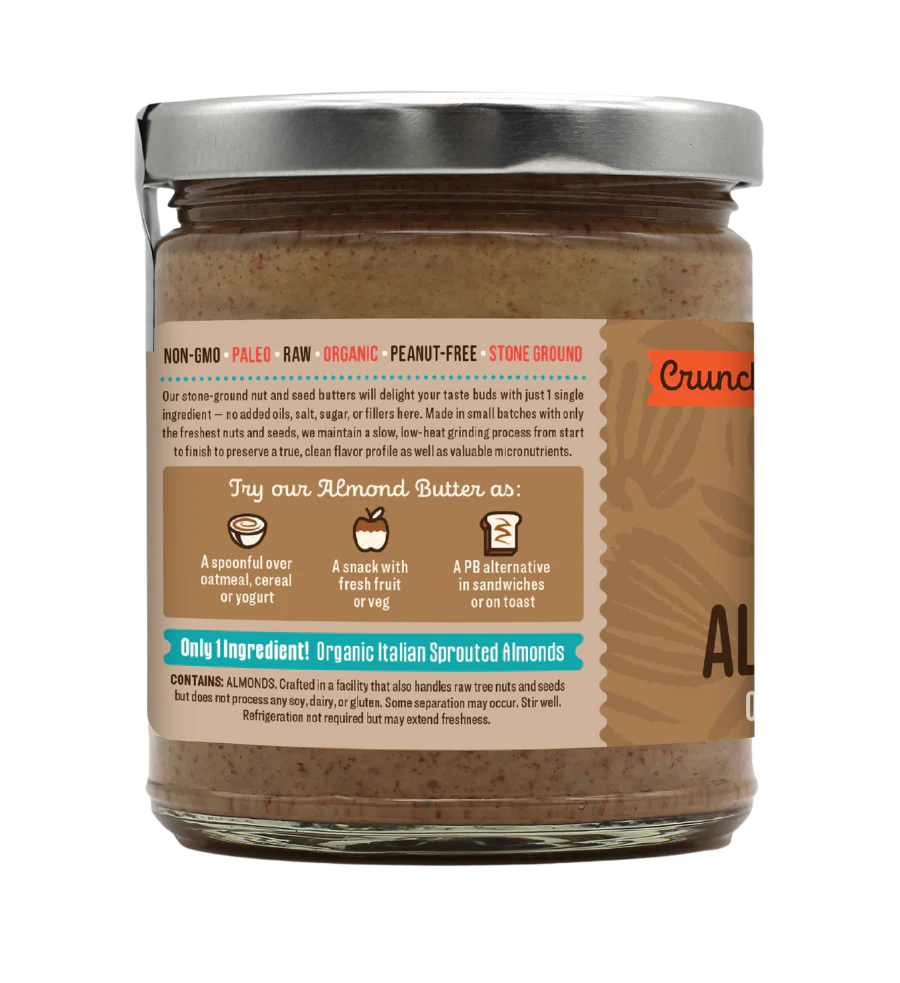 Crunchy Sprouted Almond Butter - Image 2