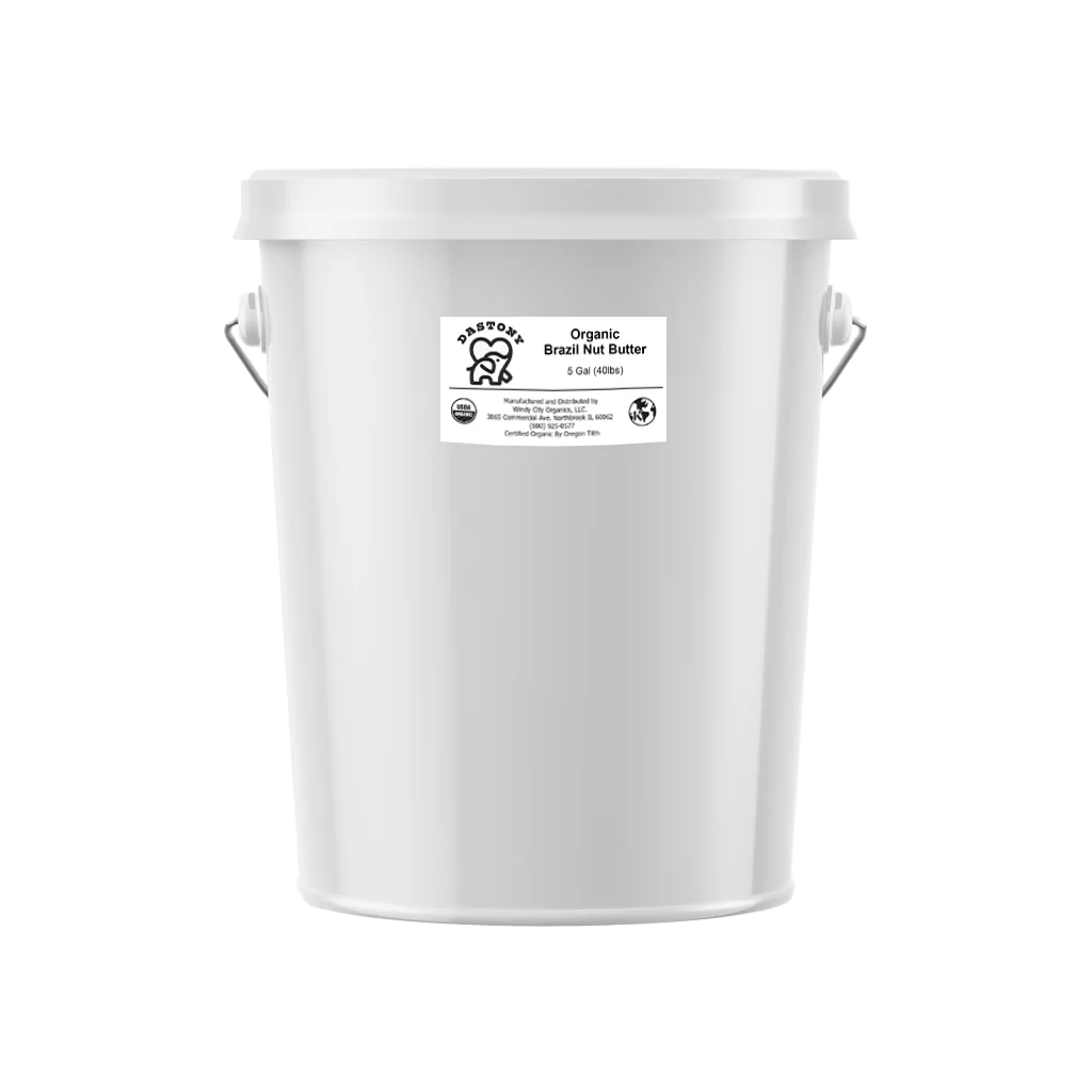 Organic Raw Brazil Nut Butter - 5 Gallon